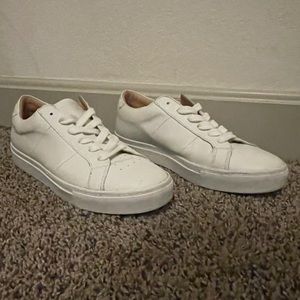 GREATS Brooklyn The Royale Blanco Leather Sneakers
